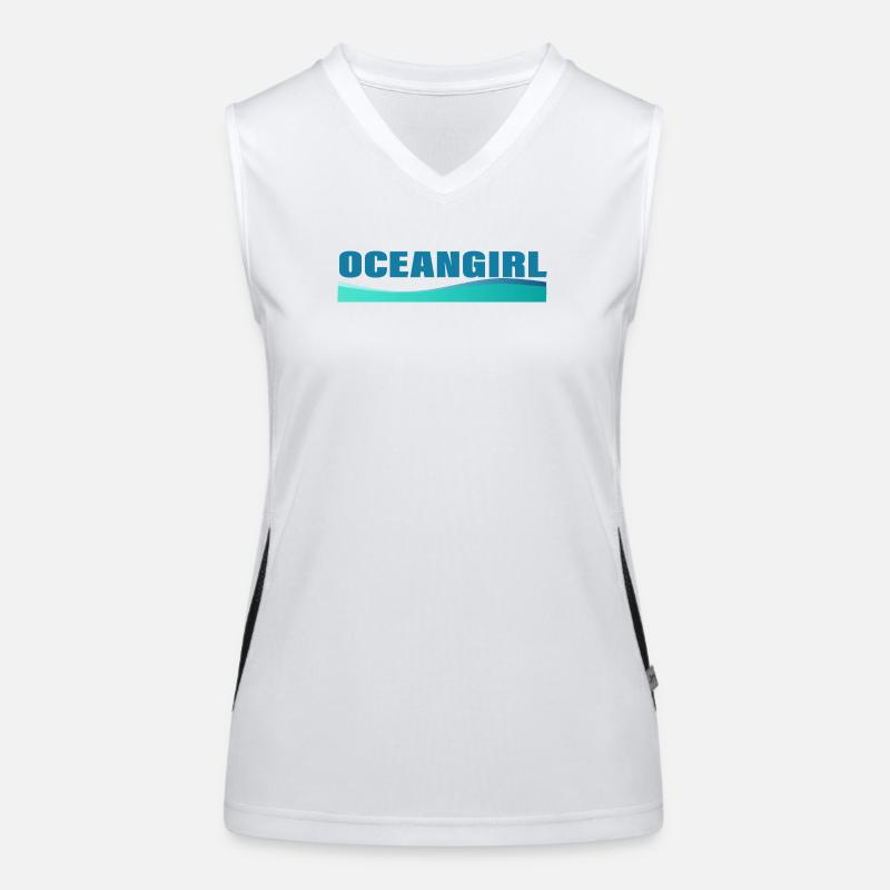 OCEANGIRL Women's Functional Contrast Tank Top