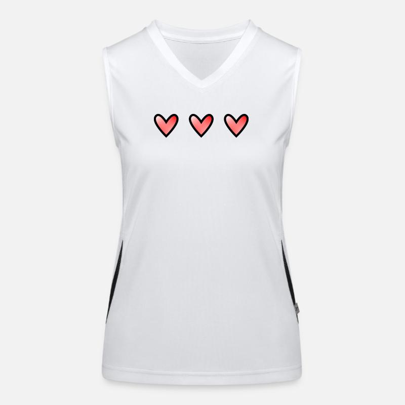 OMA. OMA. MUTTERTAG. HERZ Funktionelles Kontrast-Tank Top für Frauen