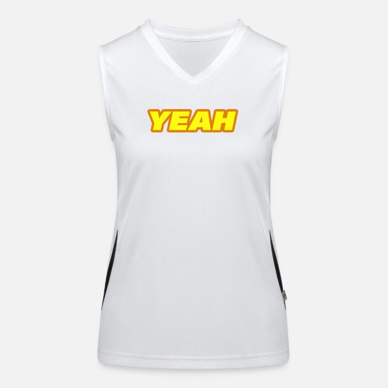 YEAH Débardeur respirant contrasté Femme