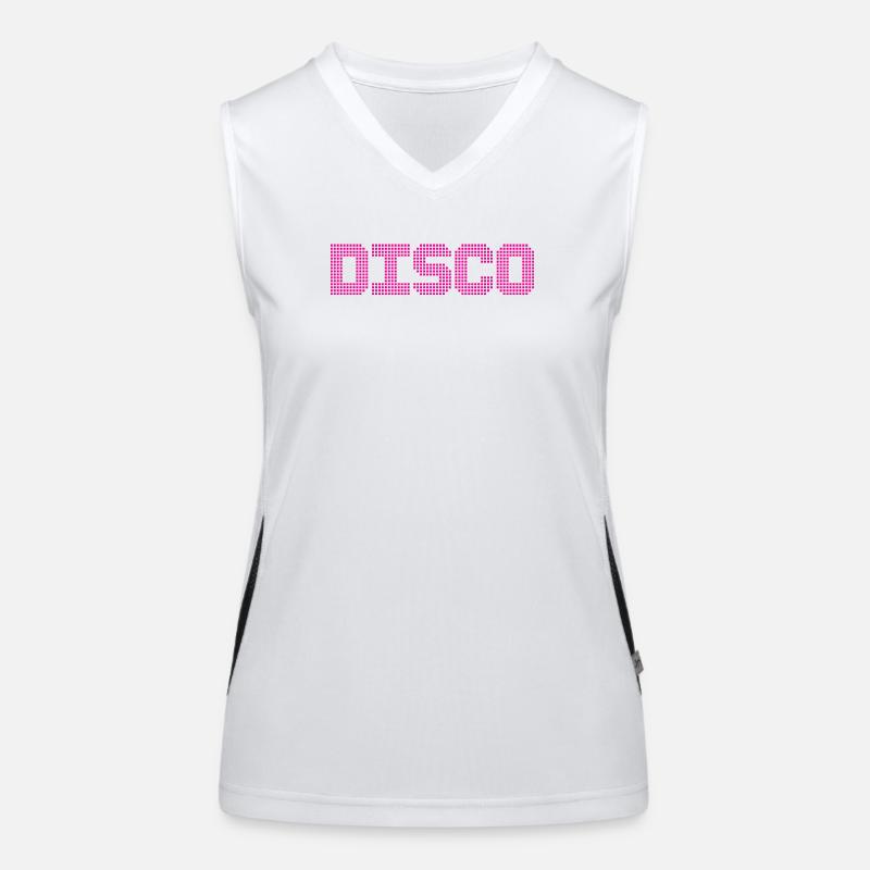 DISCO Funktionelles Kontrast-Tank Top für Frauen