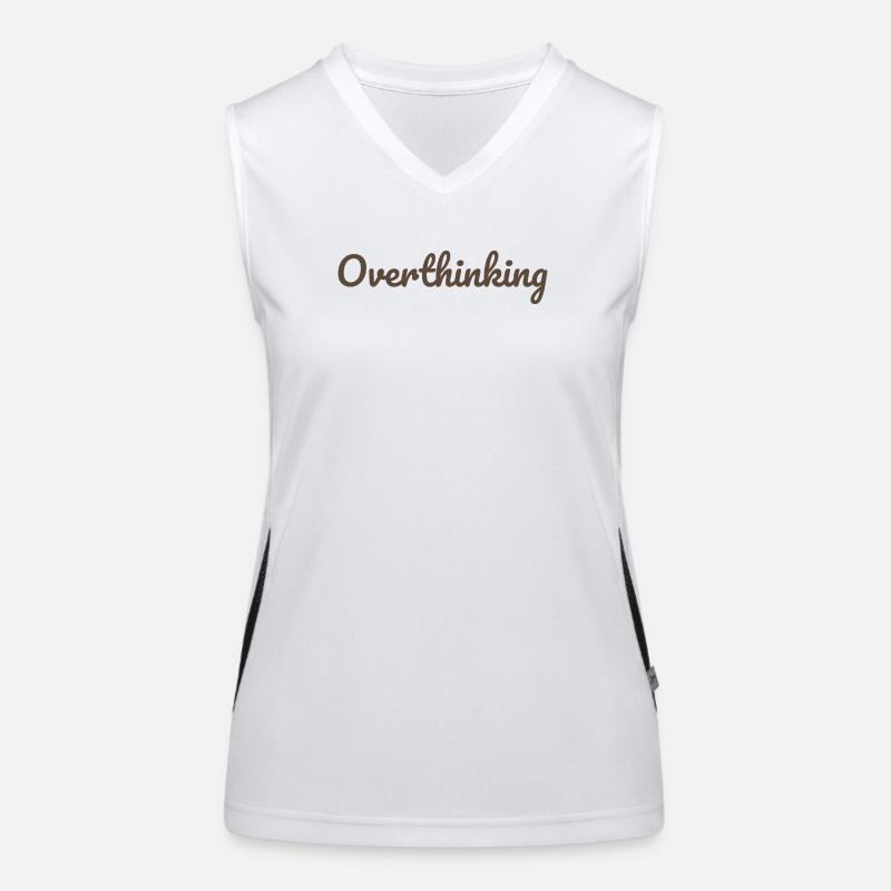 Repenser la conception calligraphique Débardeur respirant contrasté Femme