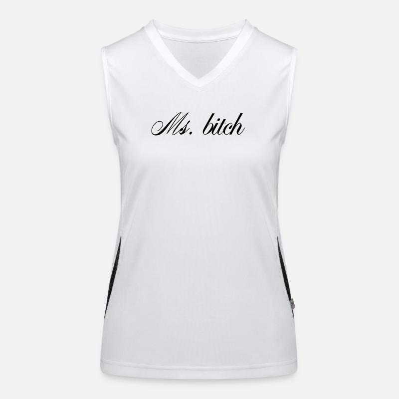 Ms Savage Bold Quote Women's Functional Contrast Tank Top