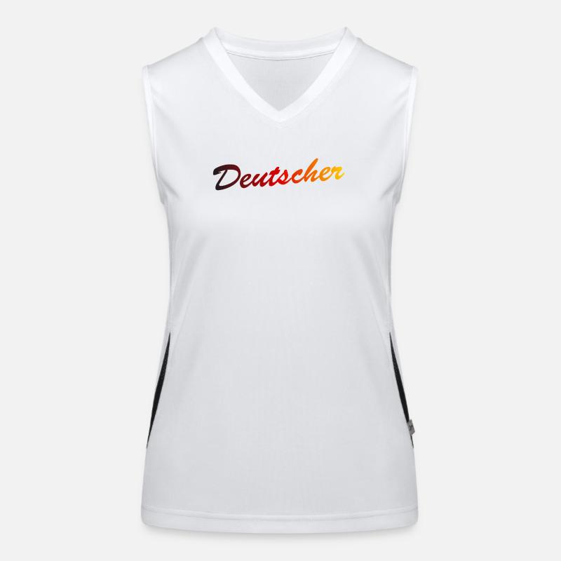 German Women's Functional Contrast Tank Top