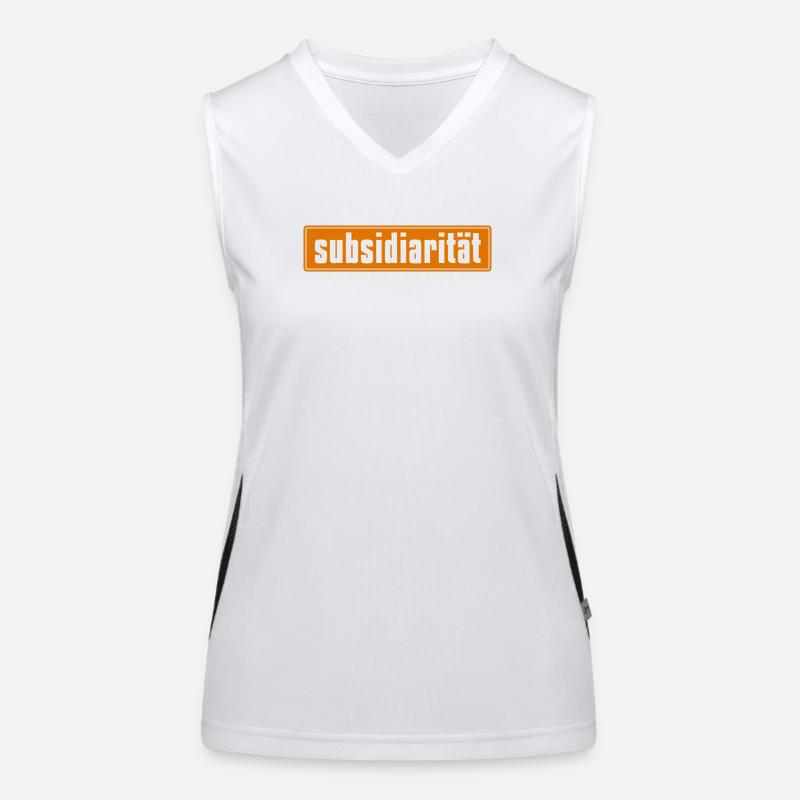 Abstract color explosion on canvas Women's Functional Contrast Tank Top