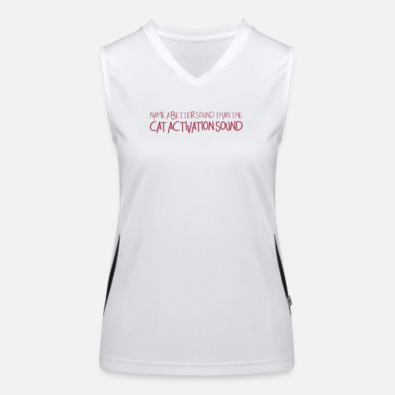 catactivation Funktionelles Kontrast-Tank Top für Frauen