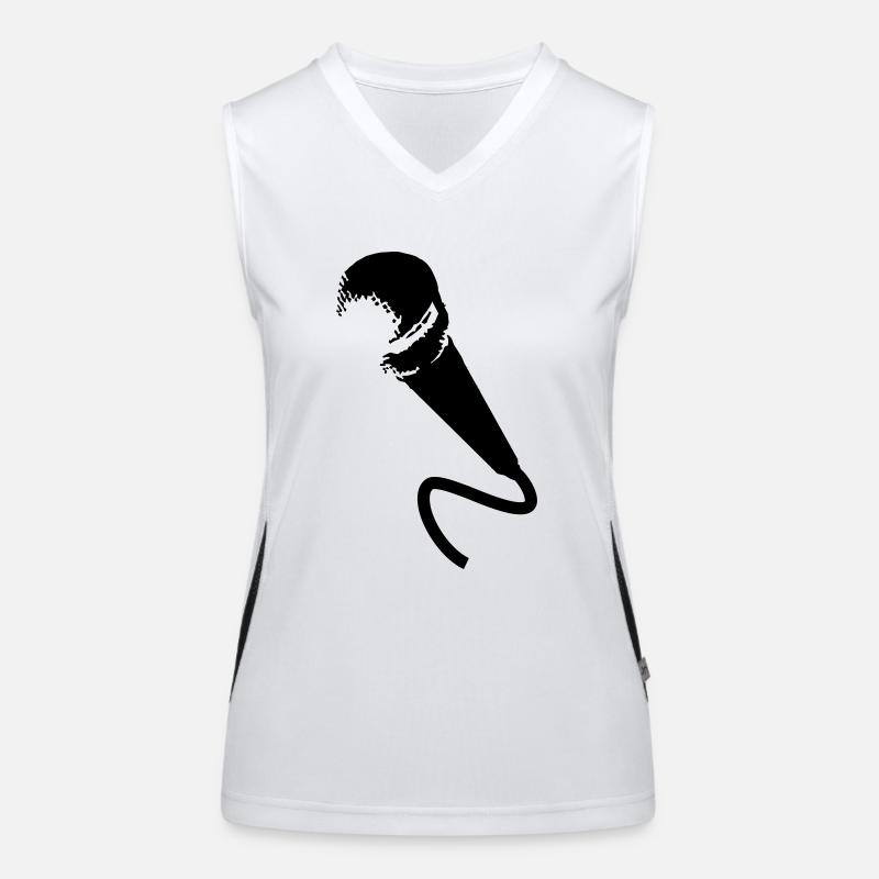 microphone Women's Functional Contrast Tank Top