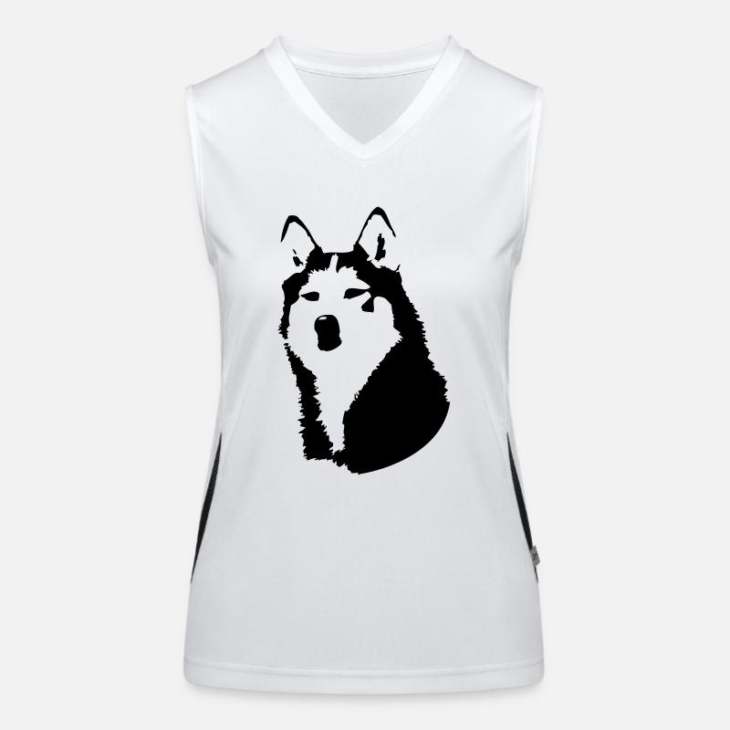 Husky Funktionelles Kontrast-Tank Top für Frauen