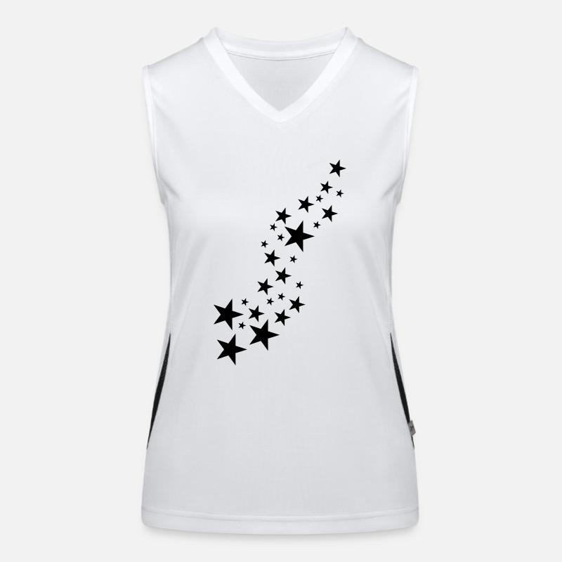 stars Débardeur respirant contrasté Femme