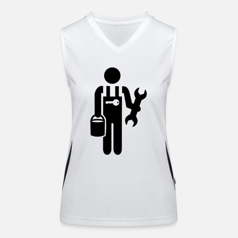 Janitor Women's Functional Contrast Tank Top