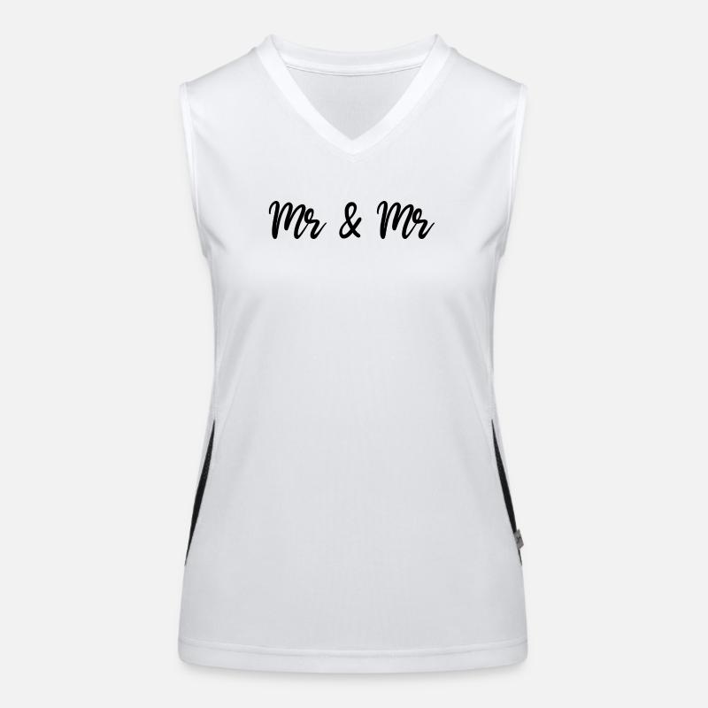 Mr & Mr Funktionelles Kontrast-Tank Top für Frauen