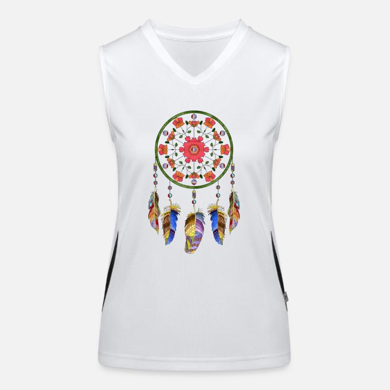 Traumfänger Funktionelles Kontrast-Tank Top für Frauen