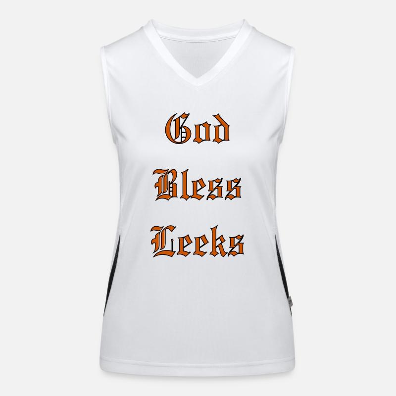 GodBlessLeeks Funktionelles Kontrast-Tank Top für Frauen