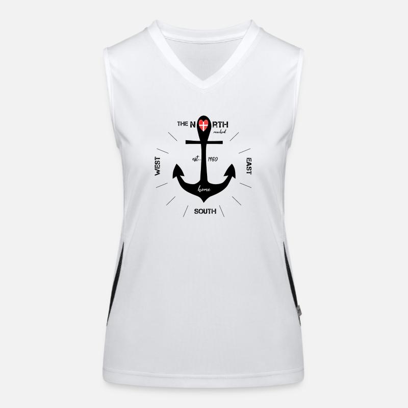 Anchor Denmark Danish Women's Functional Contrast Tank Top