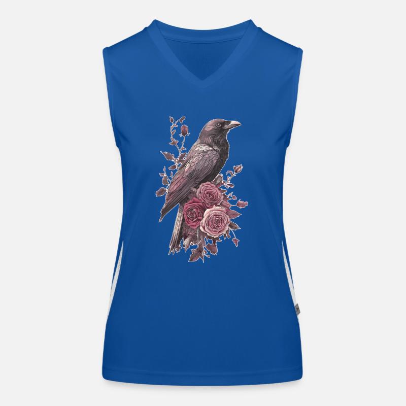 Corbeau Débardeur respirant contrasté Femme