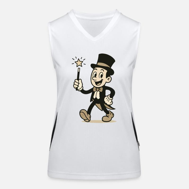 Wizard Comic Women's Functional Contrast Tank Top