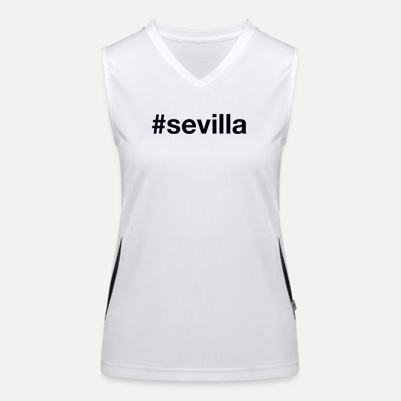 Hashtag de SÉVILLE Débardeur respirant contrasté Femme