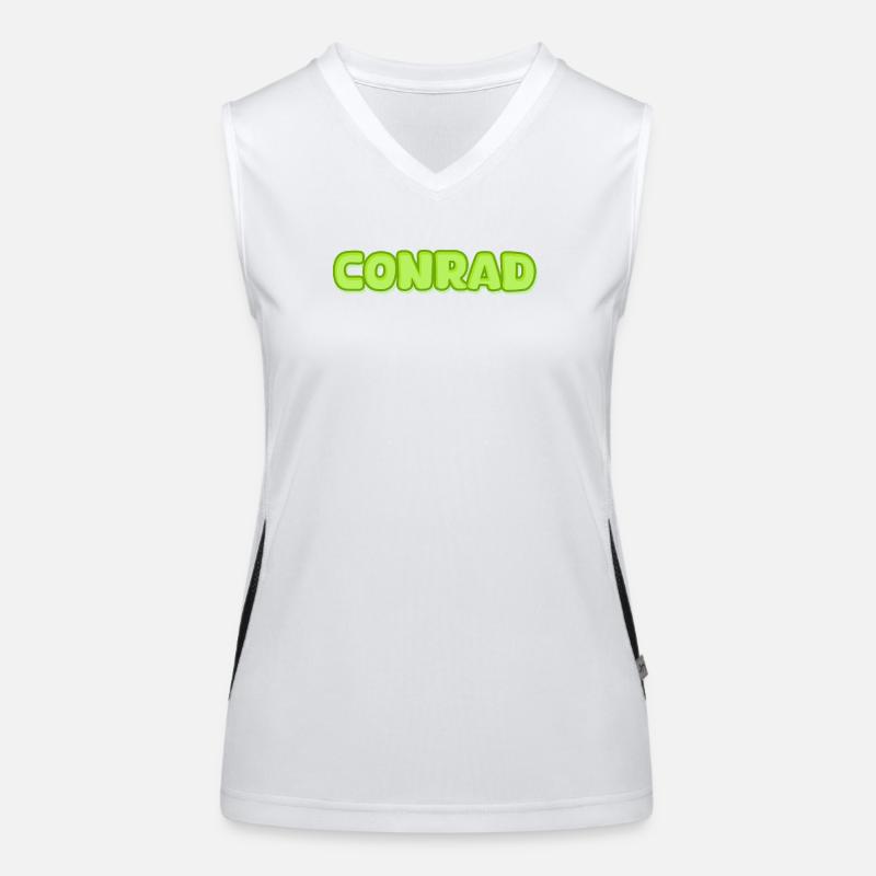 Conrad als Conrad Funktionelles Kontrast-Tank Top für Frauen
