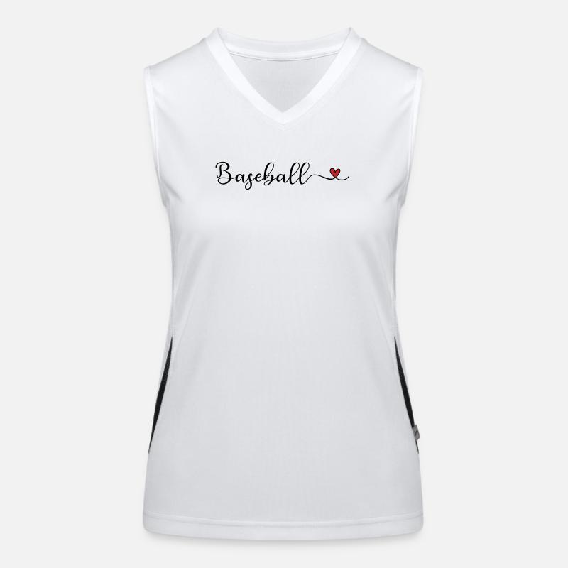 Baseball Women's Functional Contrast Tank Top