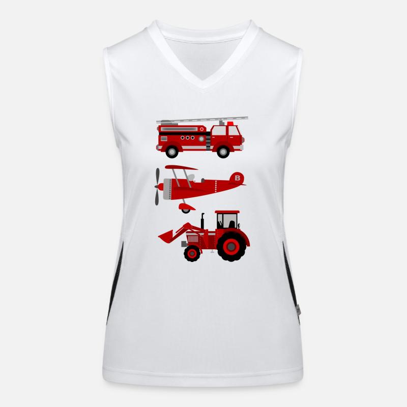 vehicles Women's Functional Contrast Tank Top