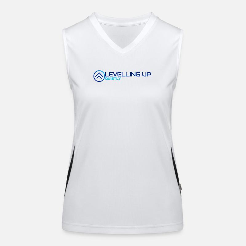 Levelling Up Quietly Design Women's Functional Contrast Tank Top