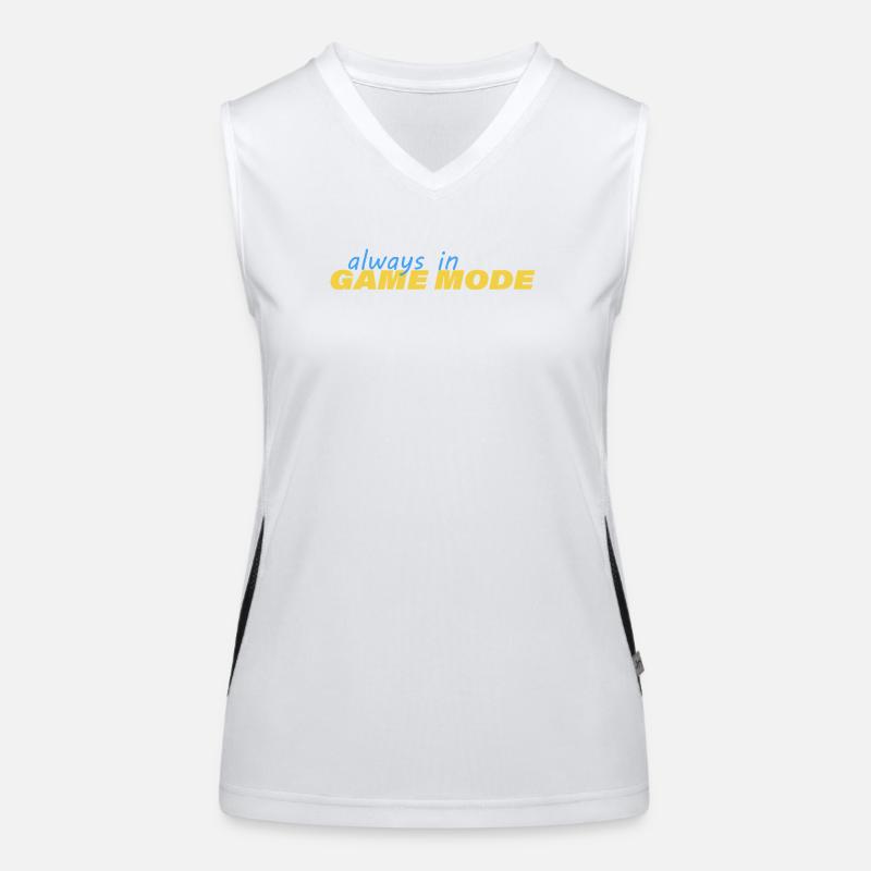 ALWAYS IN GAME MODE Women's Functional Contrast Tank Top