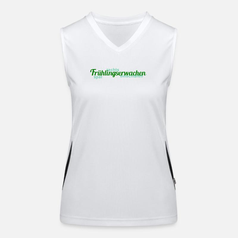 Spring awakening Women's Functional Contrast Tank Top