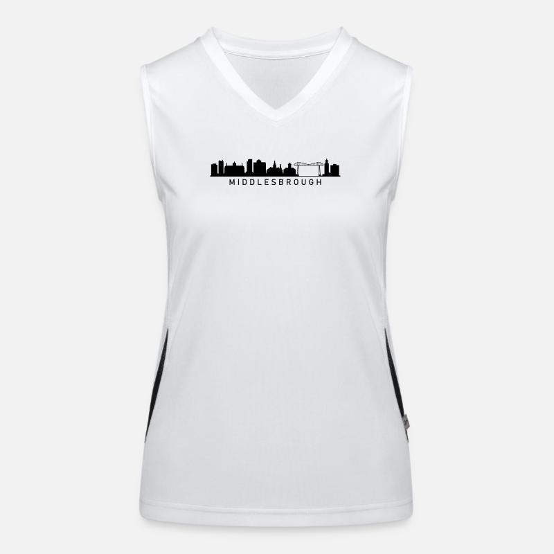 Silhouette de Middlesbrough Débardeur respirant contrasté Femme
