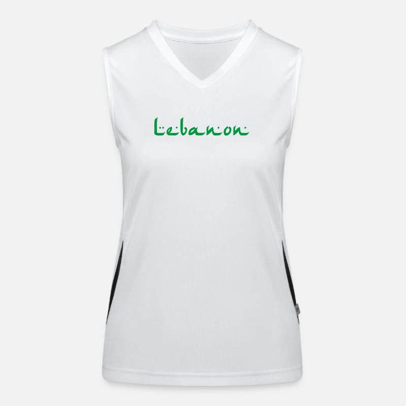 Liban Débardeur respirant contrasté Femme