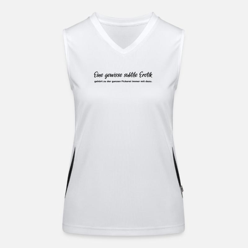 A certain subtle eroticism Women's Functional Contrast Tank Top