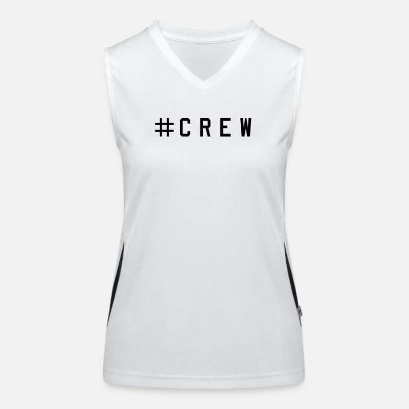 équipage Débardeur respirant contrasté Femme