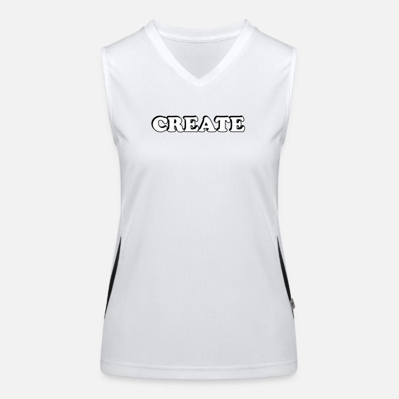 Create Women's Functional Contrast Tank Top