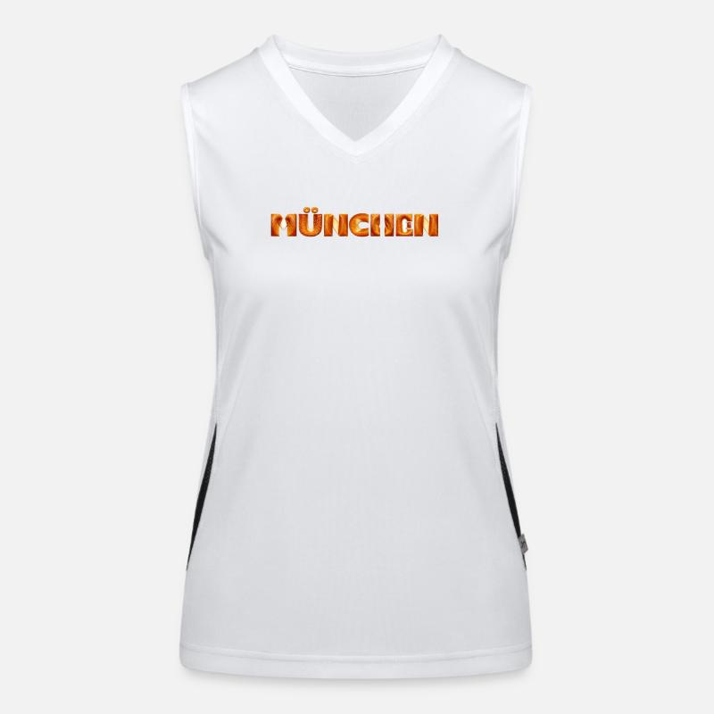 Munchen Funktionelles Kontrast-Tank Top für Frauen