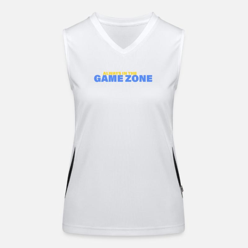 ZONE DE JEU Débardeur respirant contrasté Femme