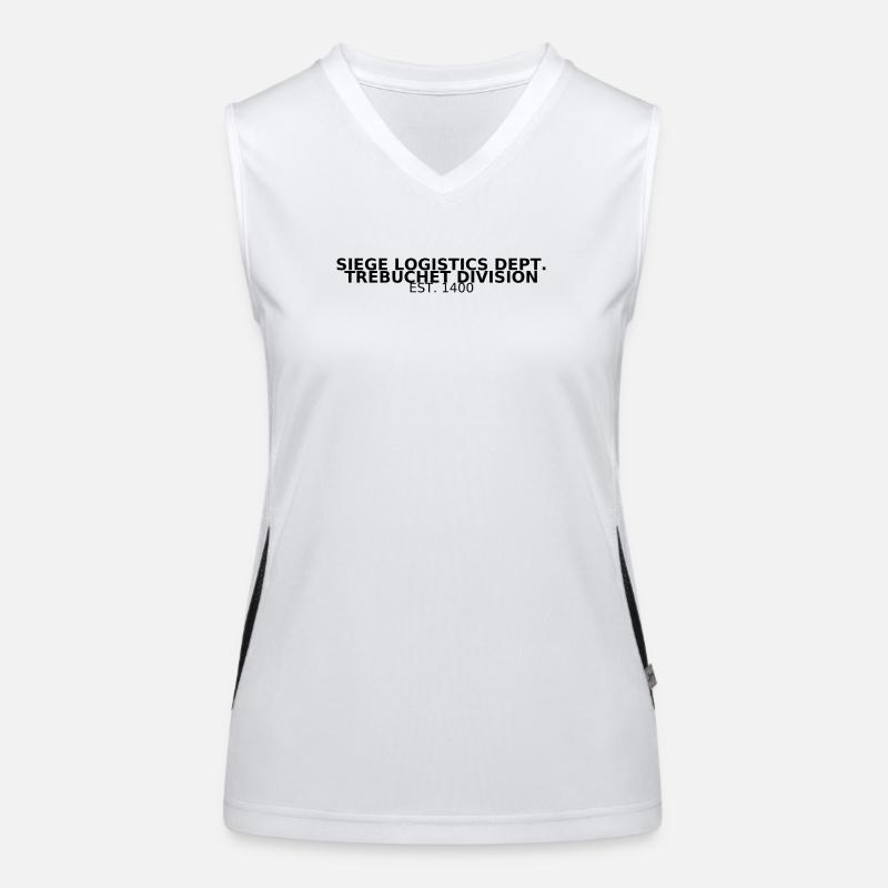 Siege Logistics Dept. – Trebuchet Division Women's Functional Contrast Tank Top
