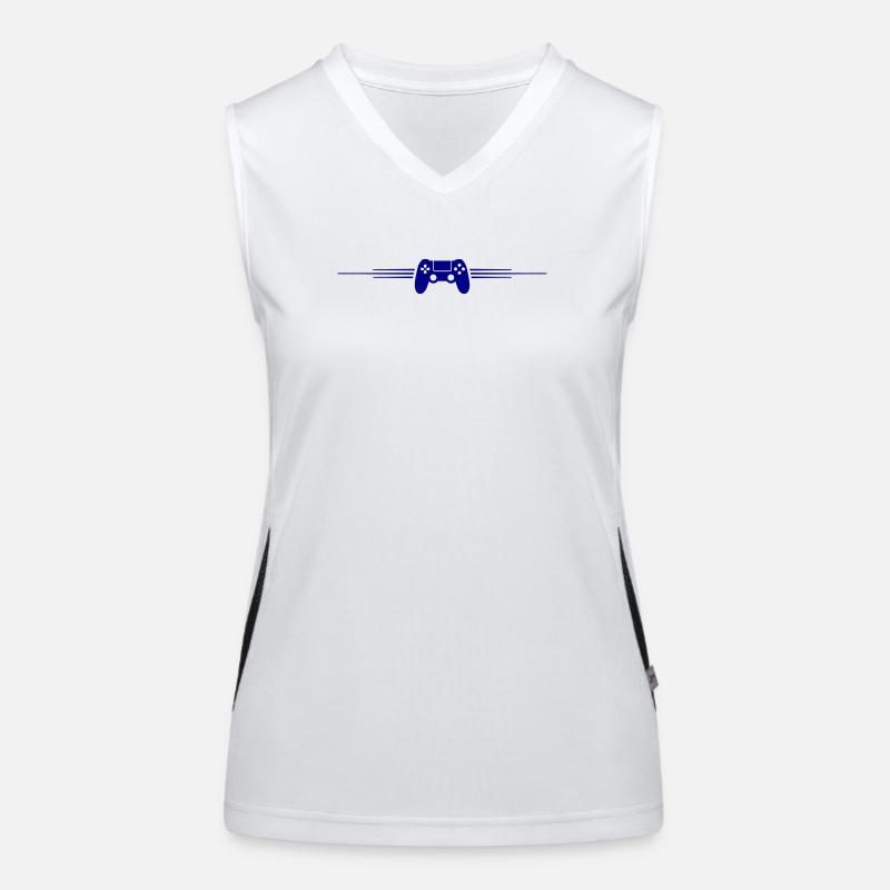 Gamepad Controller Women's Functional Contrast Tank Top