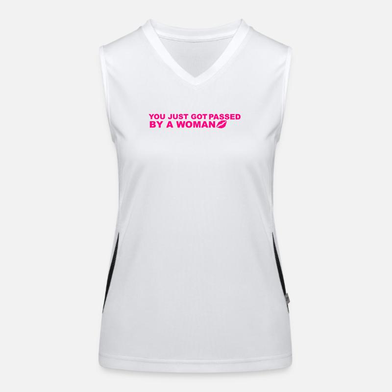 Humor Women's Functional Contrast Tank Top