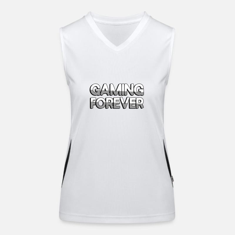 GAMING FOREVER - Gaming Débardeur respirant contrasté Femme