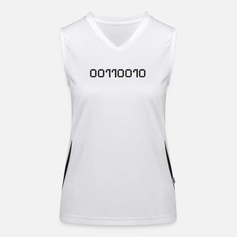 Binary notation - 50 Women's Functional Contrast Tank Top