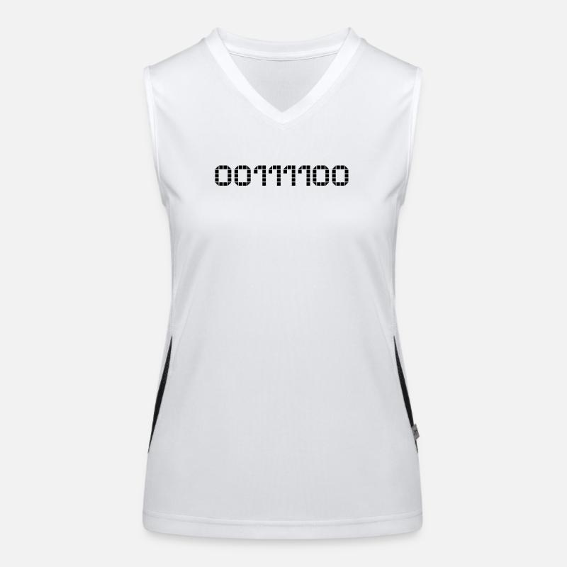 Binary notation - 60 Women's Functional Contrast Tank Top