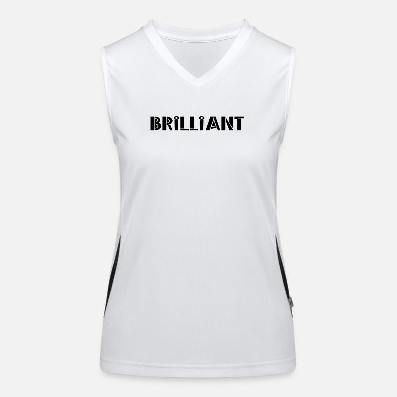 Briljant Funktionell kontrasttanktopp för damer