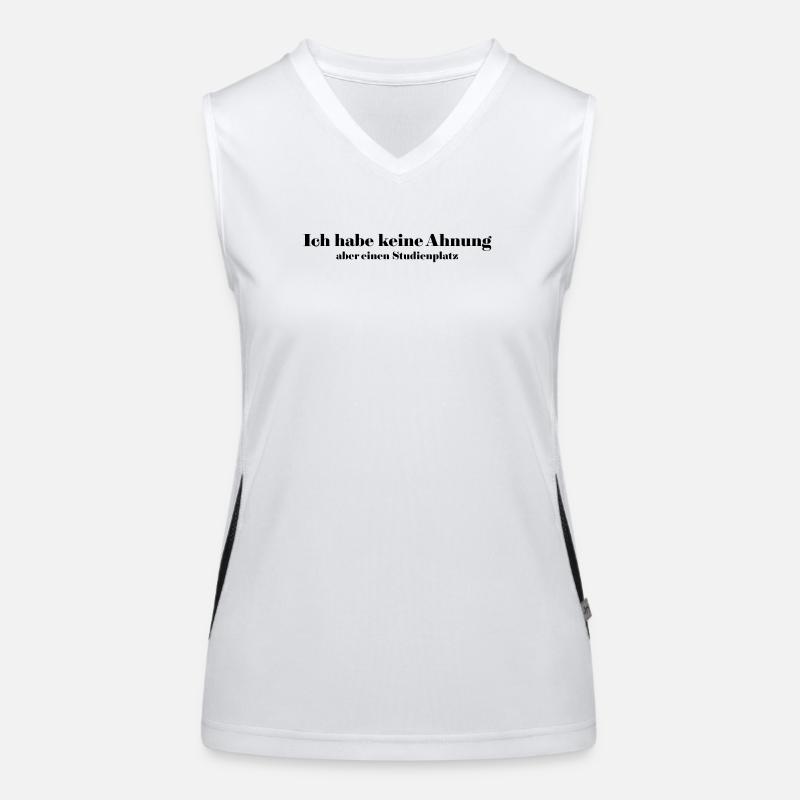 Studienplatz Funktionelles Kontrast-Tank Top für Frauen