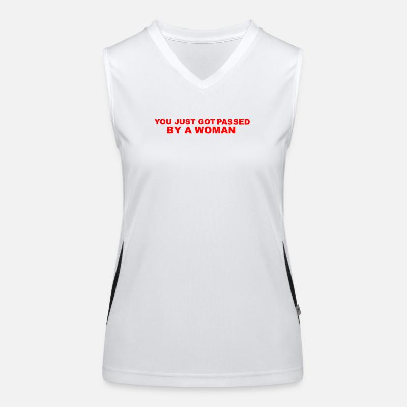 Car Humor Women's Functional Contrast Tank Top