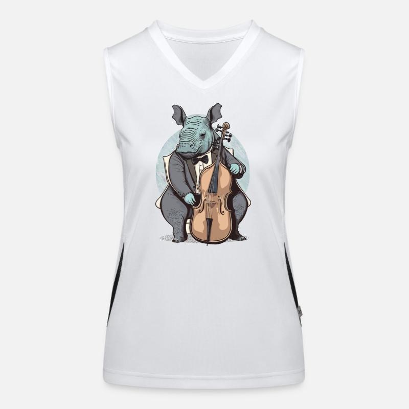 Rhinocello Women's Functional Contrast Tank Top
