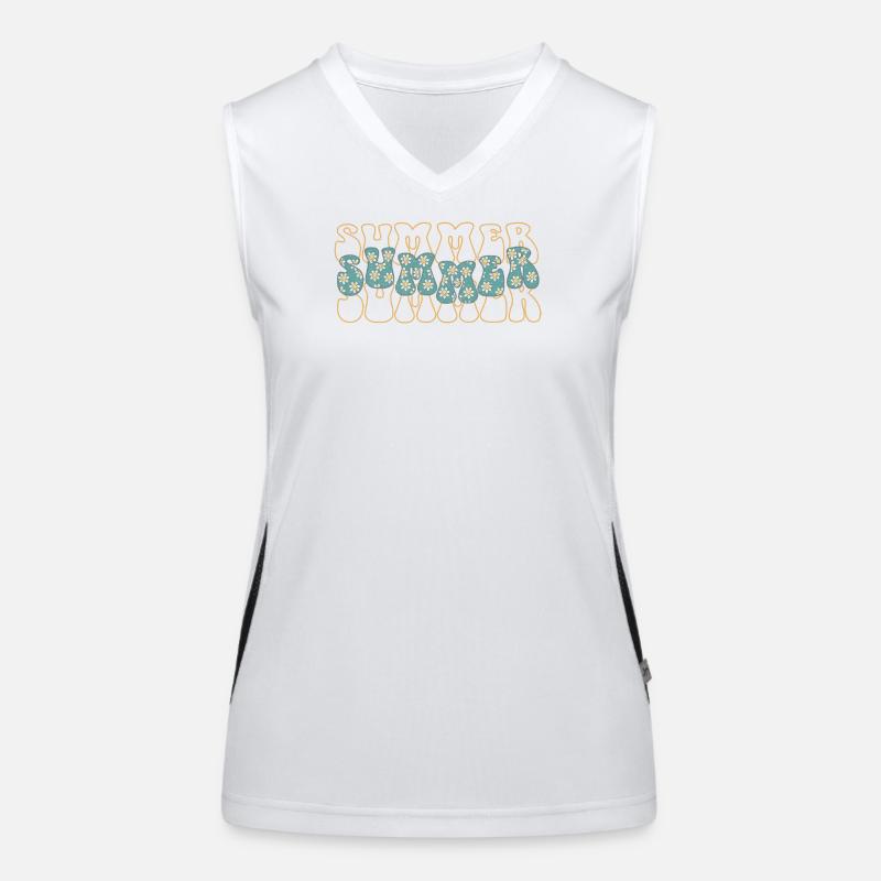 Sommer Funktionelles Kontrast-Tank Top für Frauen