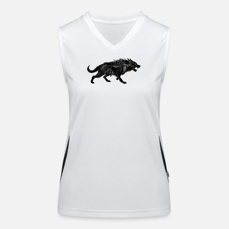 wolf Women's Functional Contrast Tank Top