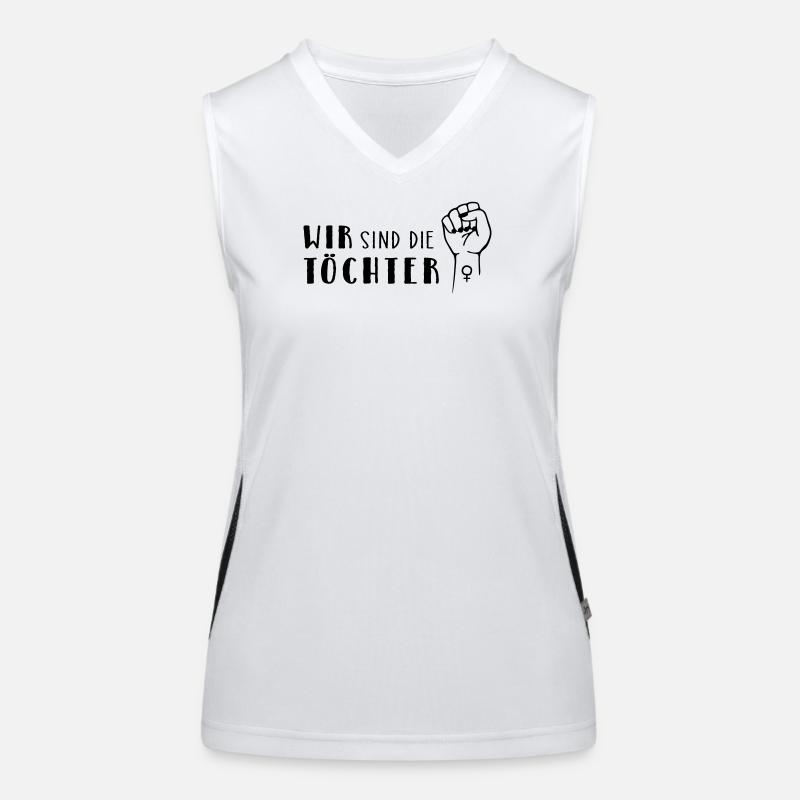 We are the daughters! Women's Functional Contrast Tank Top