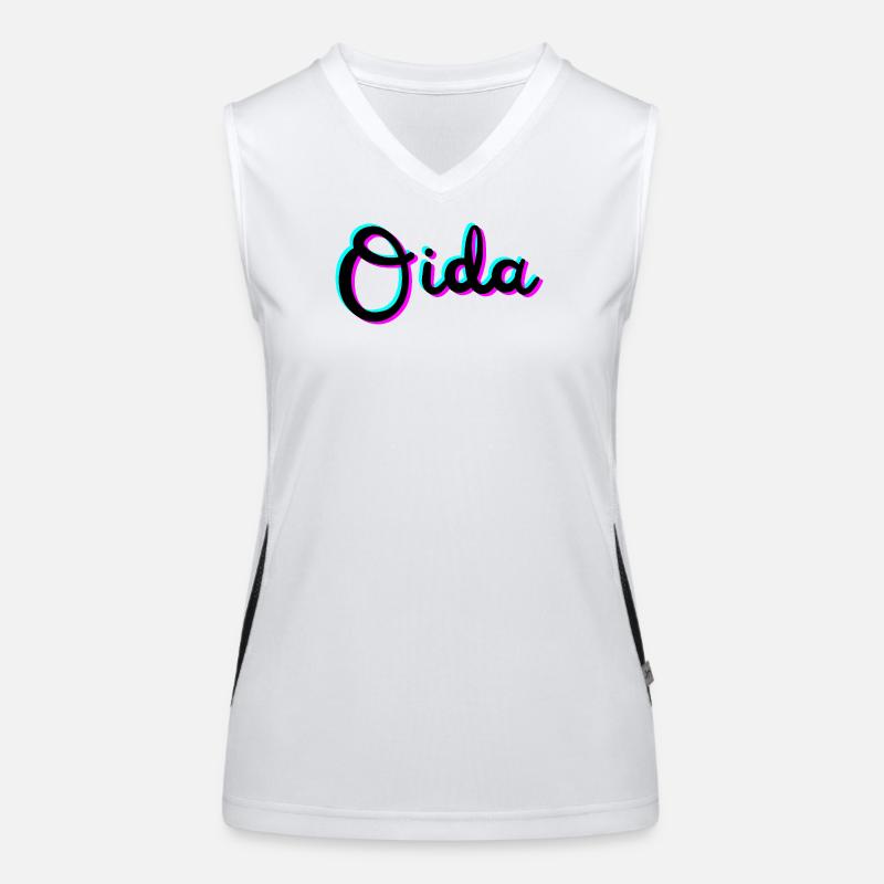 oida Funktionelles Kontrast-Tank Top für Frauen