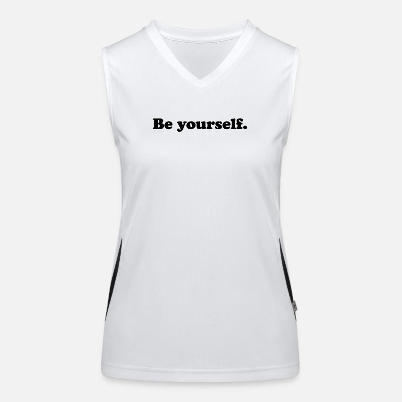 be yourself Women's Functional Contrast Tank Top