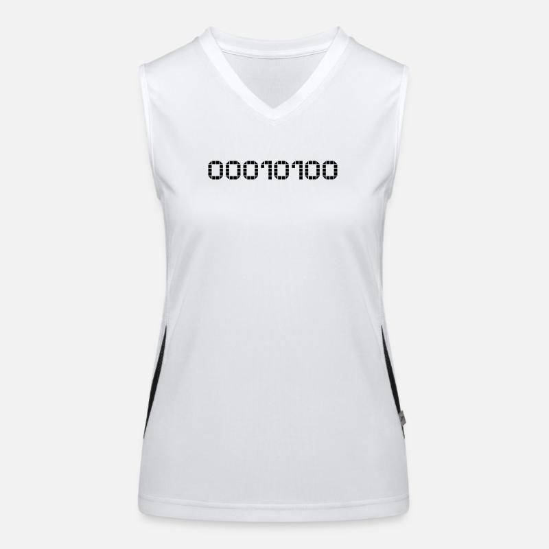 Binary notation - 20 Women's Functional Contrast Tank Top