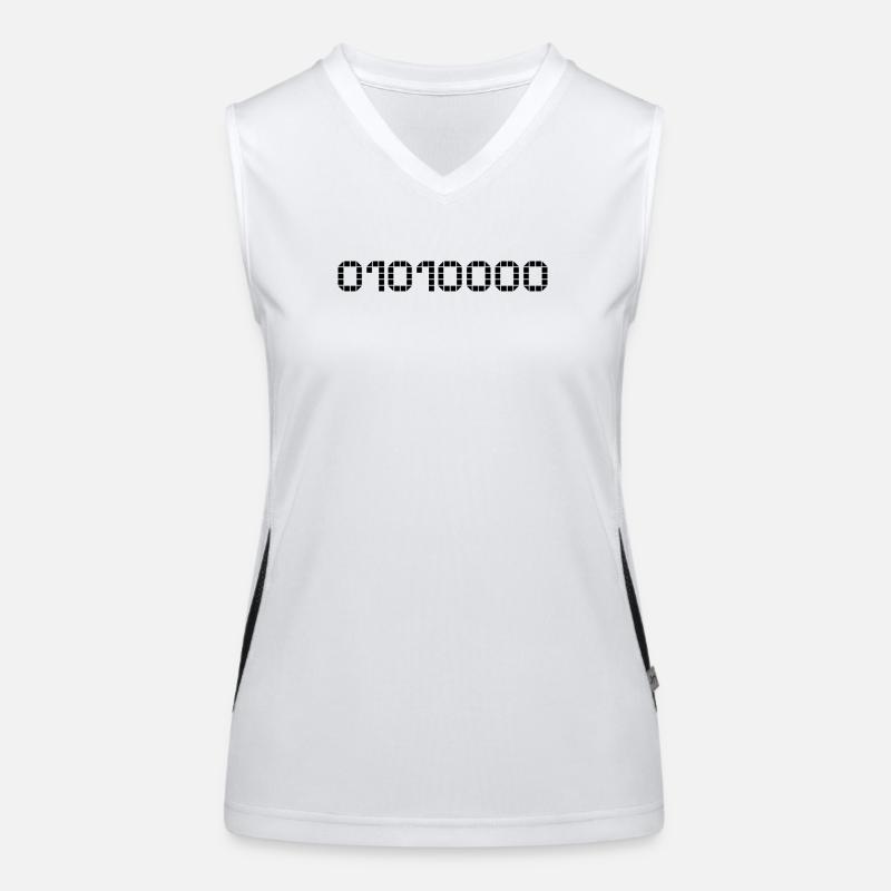 Binary notation - 80 Women's Functional Contrast Tank Top